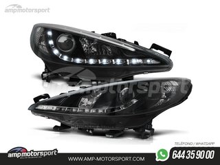 FAROS DELANTEROS LUZ DIURNA LED PARA PEUGEOT 207