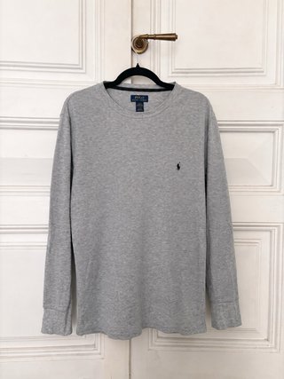 Polo Ralph Lauren Gris Crewneck Sweater