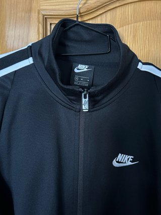 Sudadera Nike Negra Cremallera