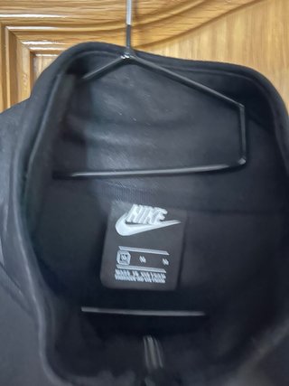 Sudadera Nike Negra Cremallera