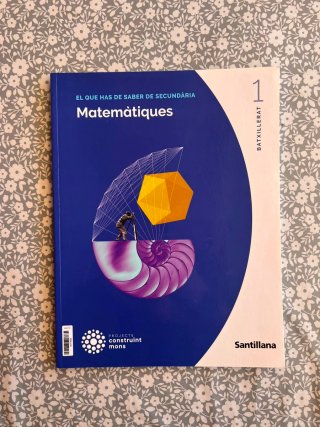 El que has de saber de secundària 1r batx Santilla