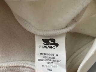 Sudadera con capucha blanca