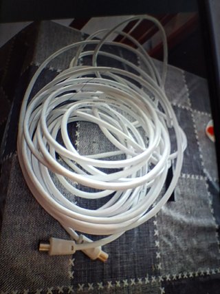 Cable de Antena Blanco