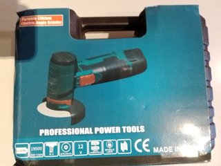 Mini radial litio 3 baterías 2000mha y caja