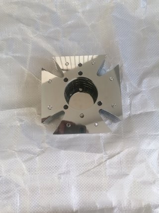 croce maltese filtro aria cromato custom univers