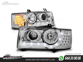 FAROS DELANTEROS LUZ DIURNA LED PARA VOLKSWAGEN T4 TRANSPORTER