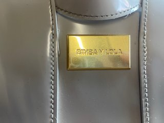 Bolso Bimba y Lola Beige y Dorado