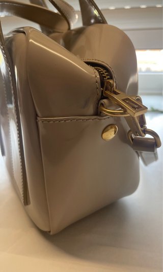 Bolso Bimba y Lola Beige y Dorado