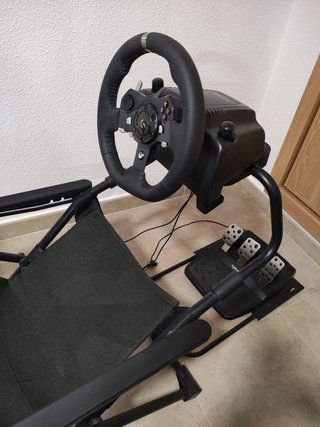 Volante Logitech G920 + pedales + asiento GAME RC