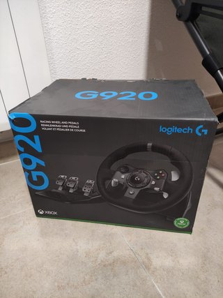 Volante Logitech G920 + pedales + asiento GAME RC