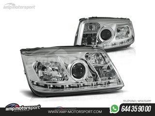 FAROS DELANTEROS LUZ DIURNA LED PARA VOLKSWAGEN BORA
