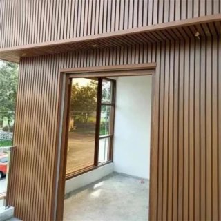 Revestimiento Fachadas Madera Moderno