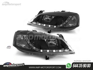 FAROS DELANTEROS LUZ DIURNA LED PARA OPEL ASTRA G