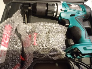 Taladro Percutor 21V 2 Baterías 2Ah Cargador