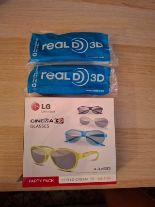 Gafas 3D LG Cinema Pack (4 uds)