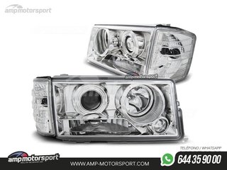 FAROS DELANTEROS LUPA PARA MERCEDES 190 W201
