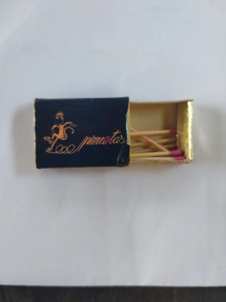 Caja de cerillas discoteca Piruetas