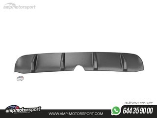 DIFUSOR TRASERO HONDA ACCORD MK8 2008-2011 NEGRO BRILLO