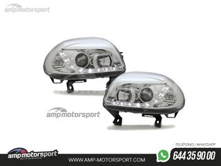 FAROS DELANTEROS LUZ DIURNA LED PARA RENAULT CLIO