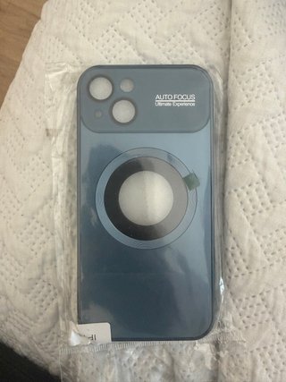 Funda iPhone 13 Azul AUTO FOCUS