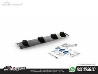 DIFUSOR TRASERO PORSCHE PANAMERA 2013-2016 NEGRO BRILLO