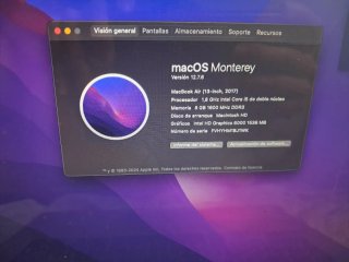 MacBook Air 13 2017 Plata