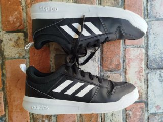Zapatillas Adidas Tensaur Talla 38 Negras