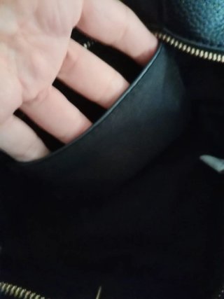 Bolso de mano negro