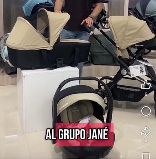 Carro de bebé completo