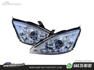 FAROS DELANTEROS LUZ DIURNA LED PARA FORD FOCUS MK1