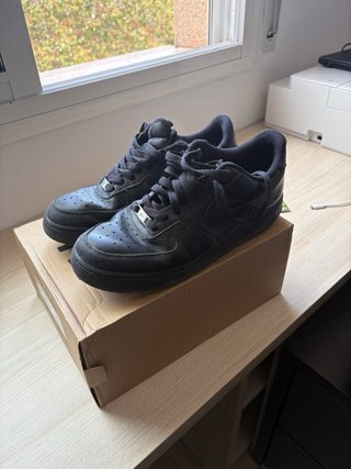 Nike Air Force 1 Negras Talla 42