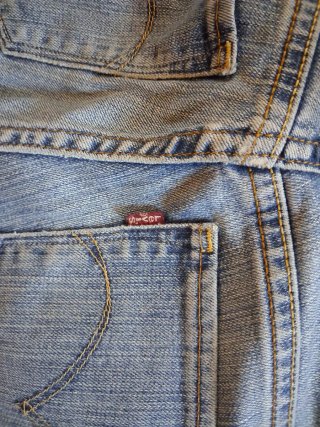 Pantalón Vaquero Levi's Bold Curve Azul talla 29