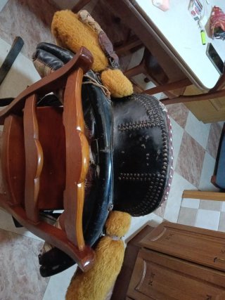 Silla de montar vaquera española