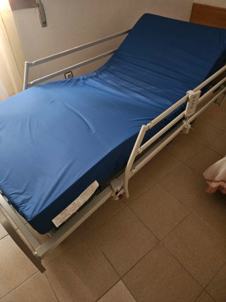 Cama articulada hospitalaria
