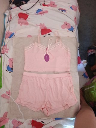 Pijama corto verano mujer talla XL