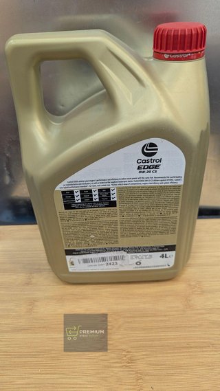 Castrol EDGE 0W-20 V Aceite de Motor 4L