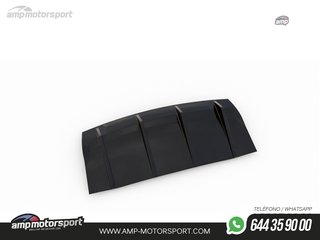 DIFUSOR TRASERO PORSCHE PANAMERA 2019-- NEGRO MATE
