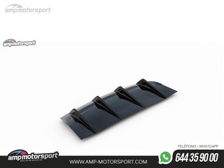 DIFUSOR TRASERO PORSCHE PANAMERA 2019-- NEGRO MATE