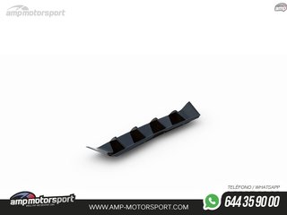 DIFUSOR TRASERO SKODA KAMIQ 2019-- NEGRO MATE