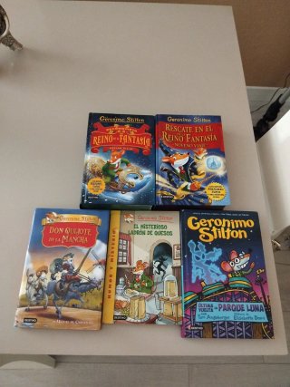 Libros Gerónimo Stilton ( pack)