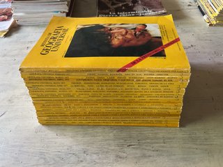 Lote 19 revistas Geografía Universal (1977-1978) –