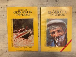 Lote 19 revistas Geografía Universal (1977-1978) –