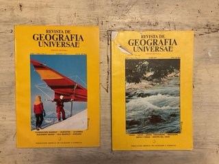 Lote 19 revistas Geografía Universal (1977-1978) –