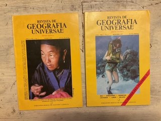 Lote 19 revistas Geografía Universal (1977-1978) –