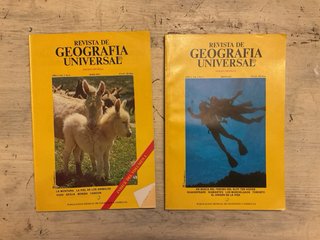 Lote 19 revistas Geografía Universal (1977-1978) –