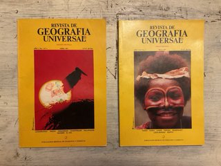 Lote 19 revistas Geografía Universal (1977-1978) –