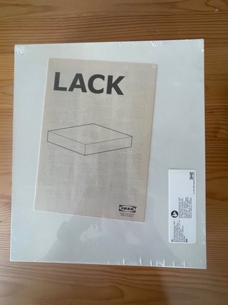 5 Estanterías Pared IKEA LACK Blancas