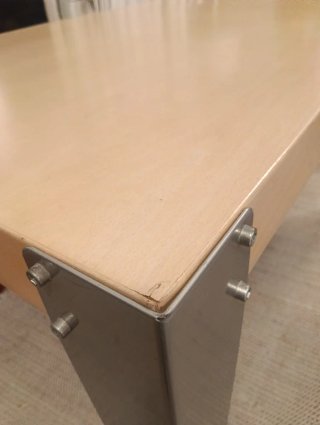Mesa comedor Ondarreta madera y metal