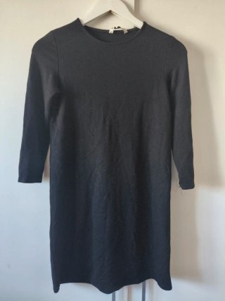 Vestido negro Stradivarius Talla S