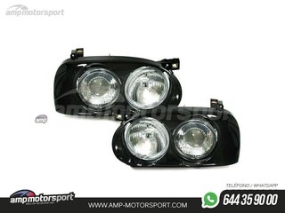 FAROS DELANTEROS DOBLE FARO PARA VOLKSWAGEN GOLF MK3